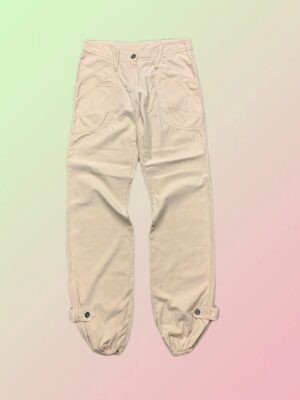 Liu Jo Y2K Beige Utility Cargo Pants
