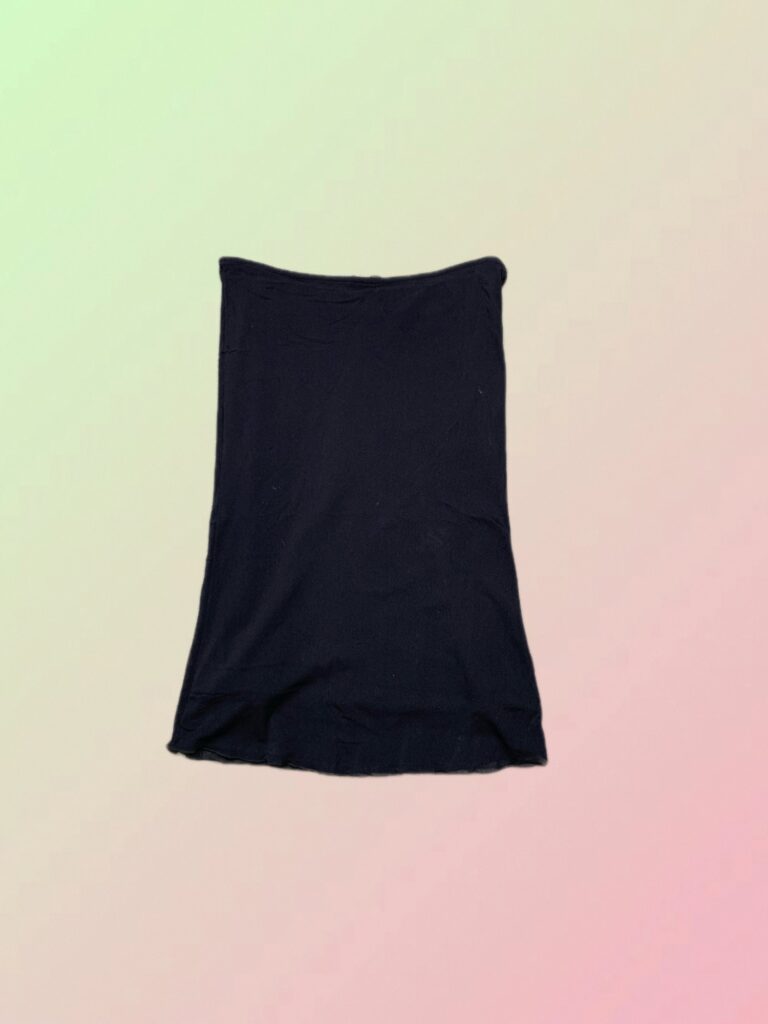 Y2K Black Skirt